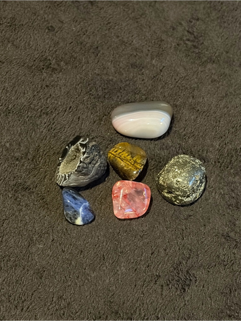 Mixed Tumbled Gemstone Set